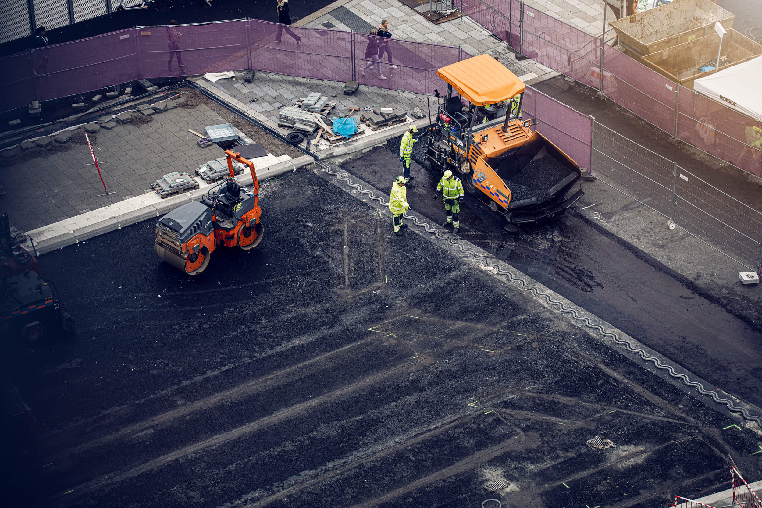 sikker byggarbeidsplass med HMS/KS