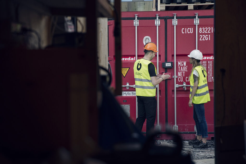 sikre bygg- og anleggsplassen