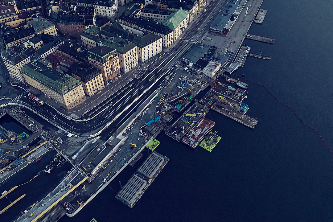byggeplass i stockholm