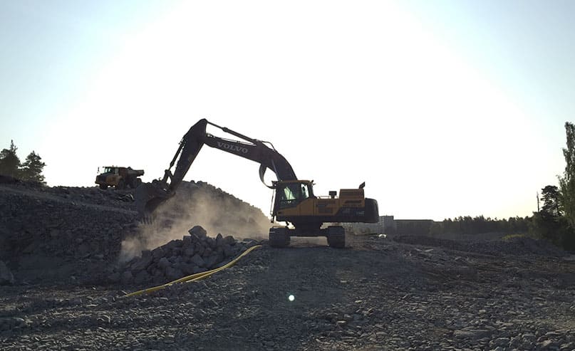 Infobric har genomfört skyddsronder för att minska vibrationsskador