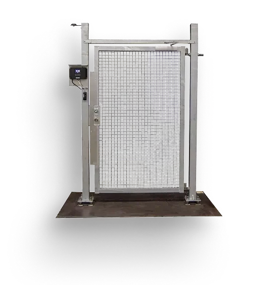 Gånggrind med styrning 150 cm