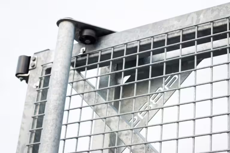 Konstruktion av skjutgrind som visar flexibel och robust uppbyggnad.