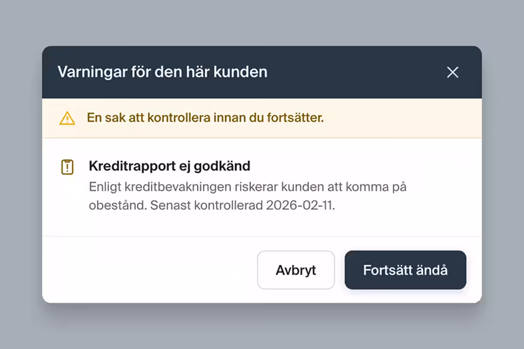 Se signalen innan ni hyr ut igen