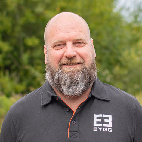 Patrik Zahn, arbetsledare på E3 Bygg