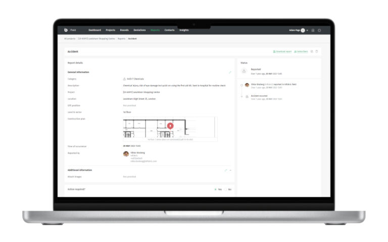 Infobric Field Conduct thorough investigations for all reported incidents