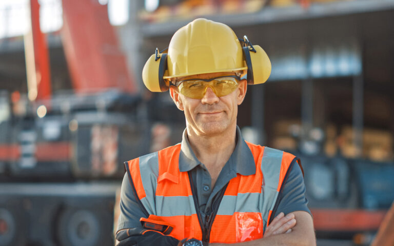 construction worker onsite