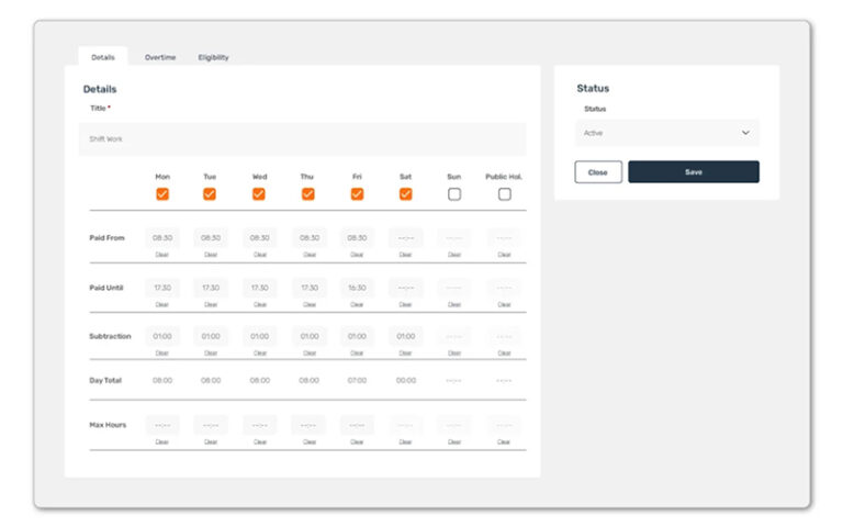 Pay by your own rules