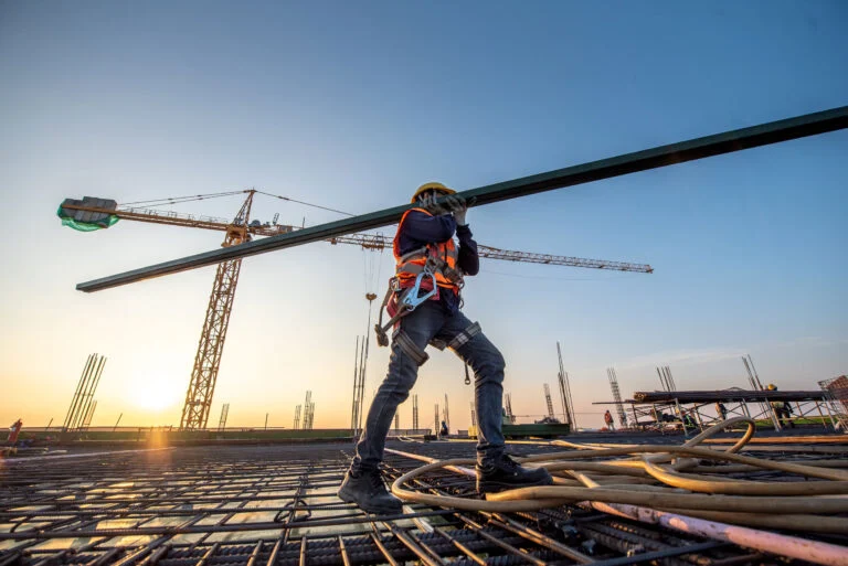 Our Impact Person in construction