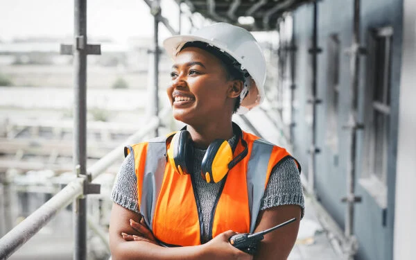 Site Maanger at a construction site